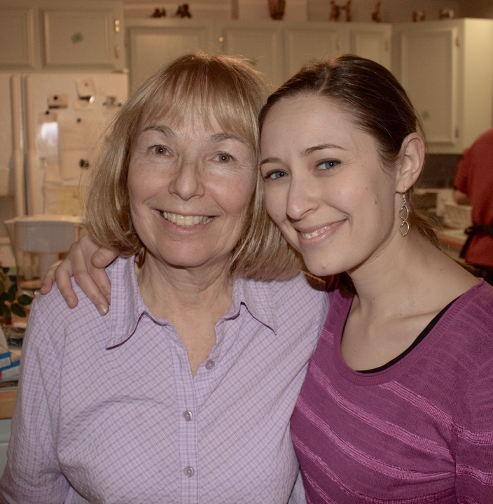 Founder Laura Kleiman with her mother
