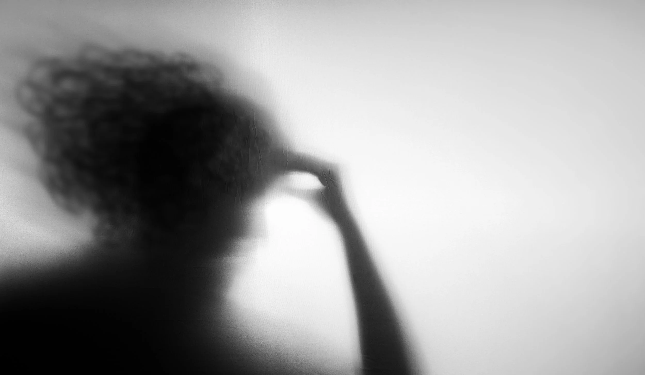 Visual representation of a person with anxiety
