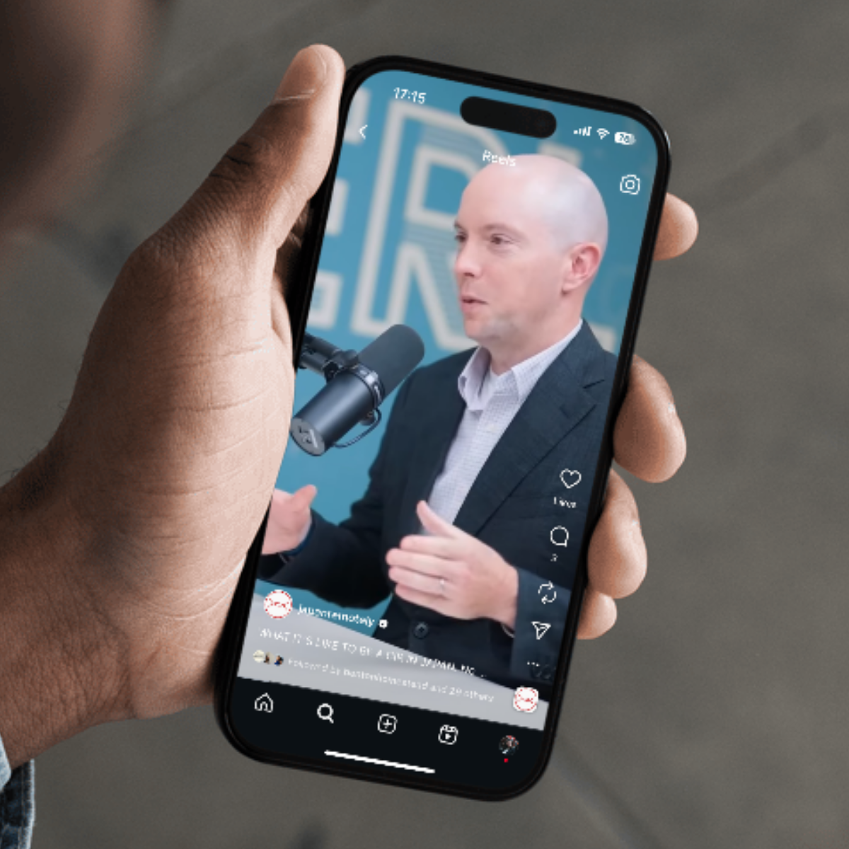 Personal brand content support.