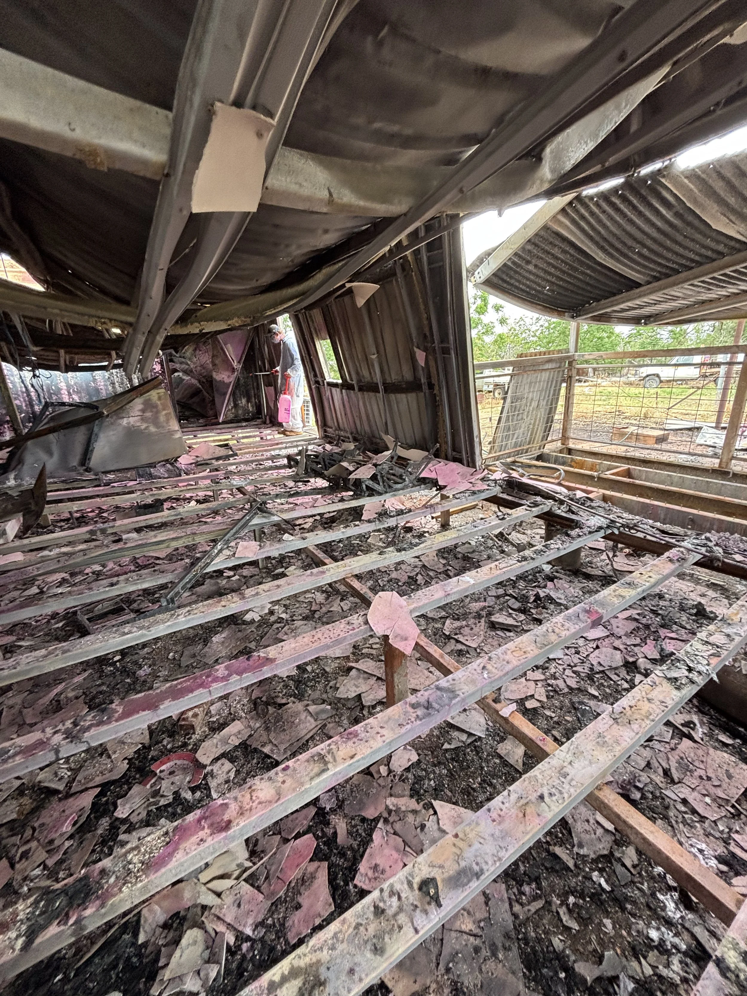 Asbestos Containment and PVA Spray