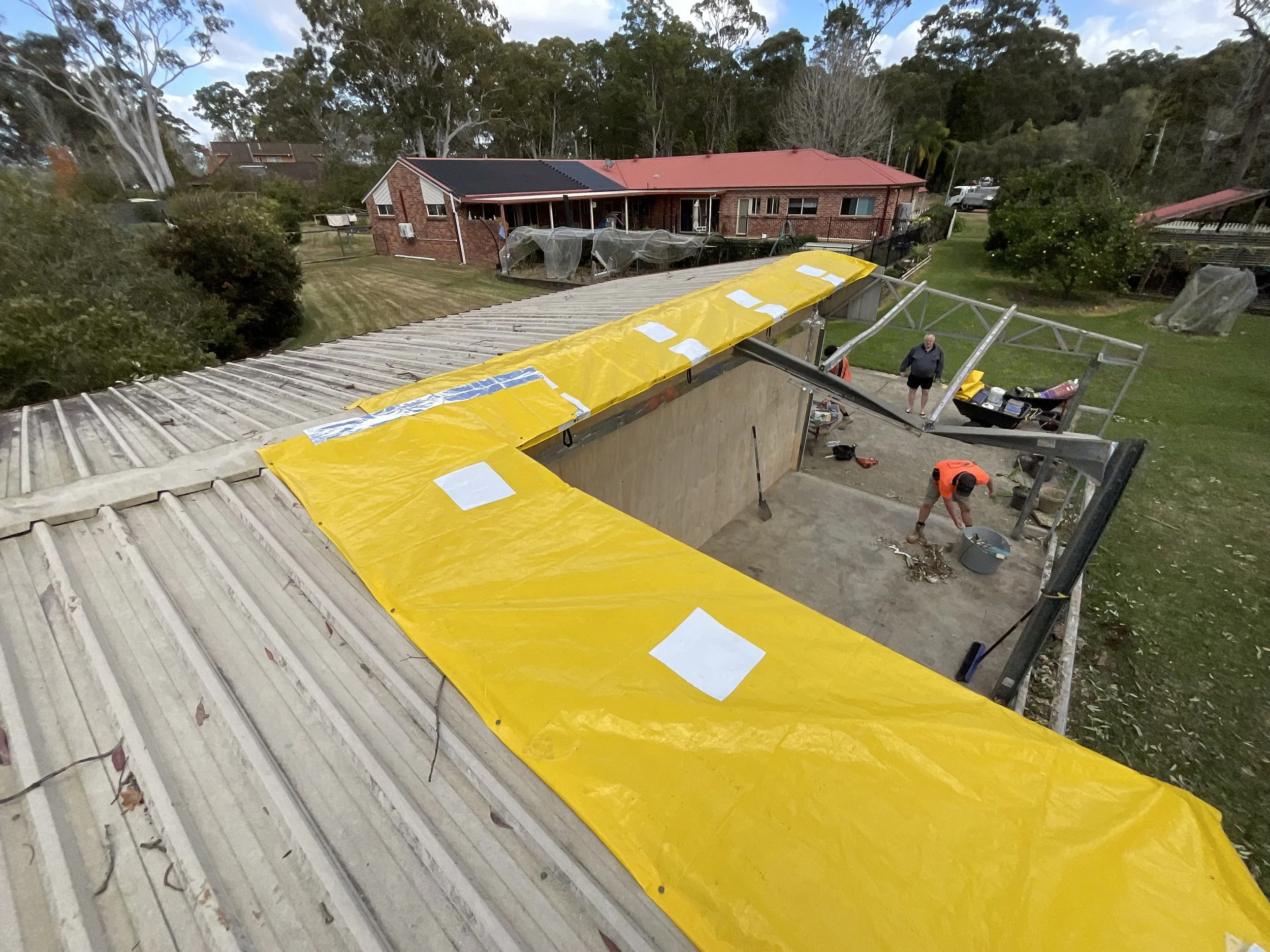 Roof Tarping