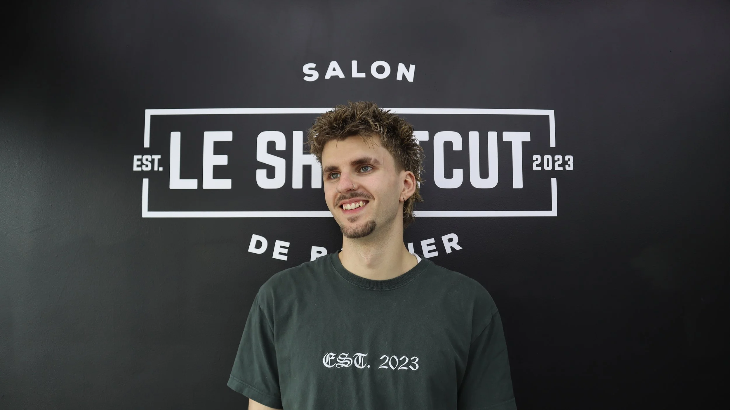 Young man with goatee