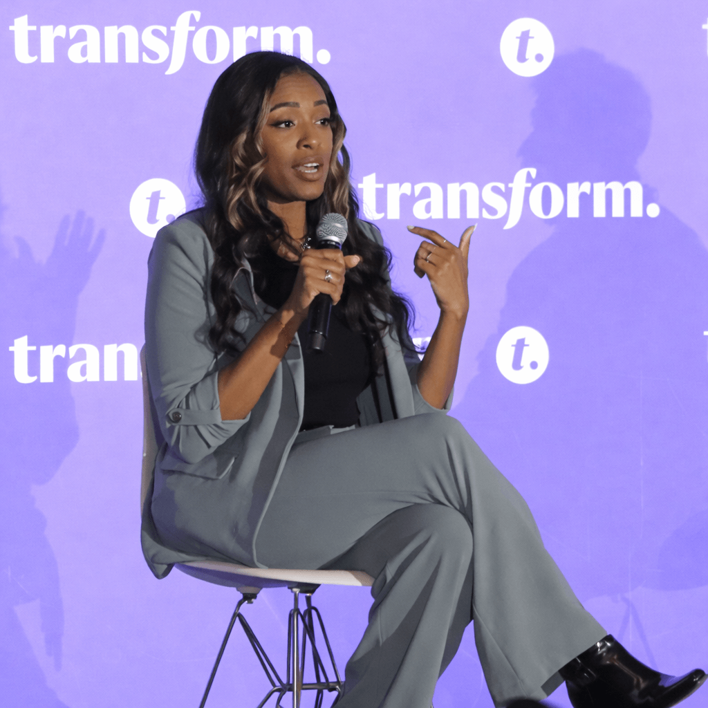 Jessica D. Winder speaking at the Transform HR conference