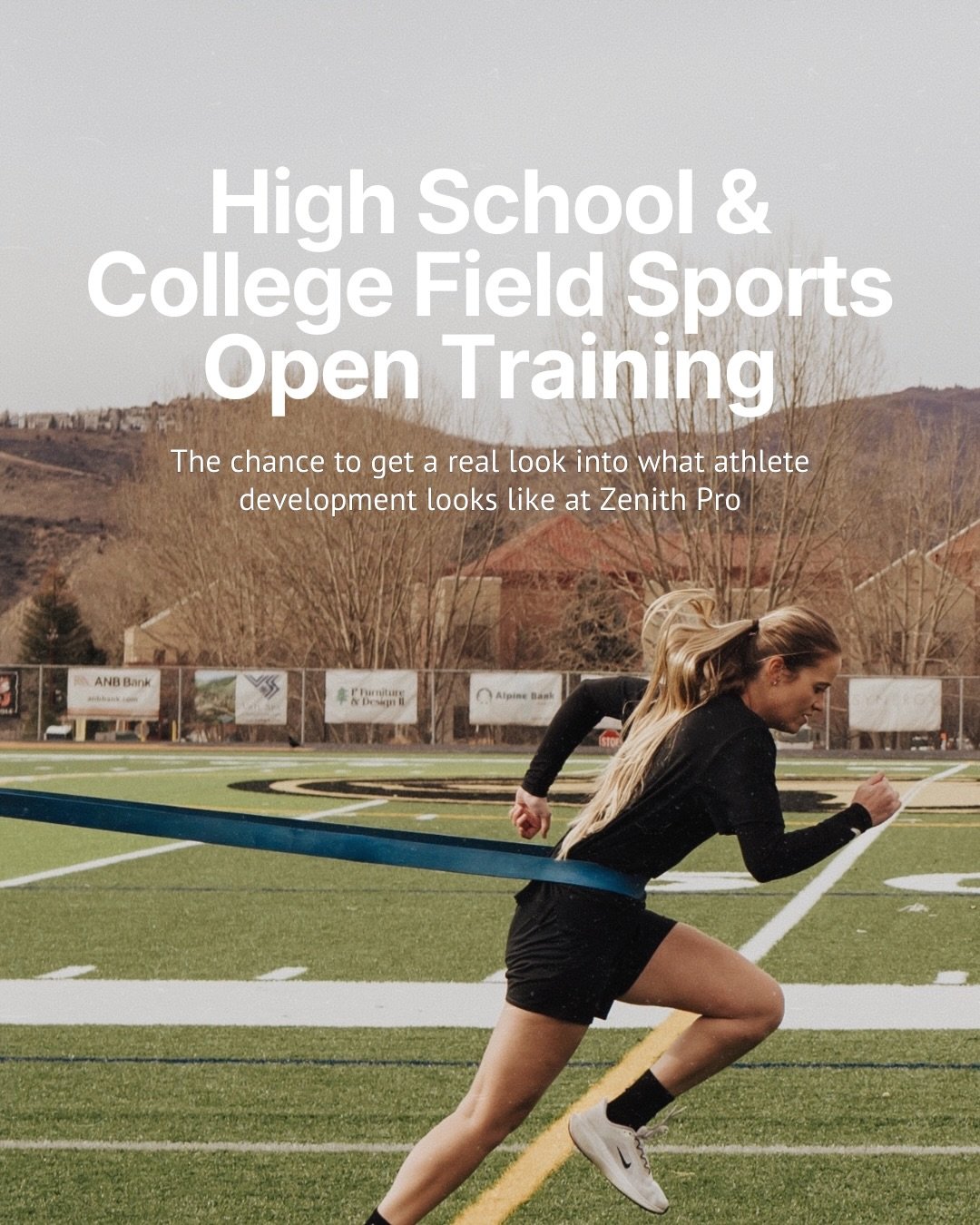 Save the date bc you don&rsquo;t want to miss this !!

Whether you&rsquo;re just looking for some athlete tips &amp; tricks or needing to fill in those extra training sessions, this is for you 👟

Come join us for our all-athlete open event on Dec 22