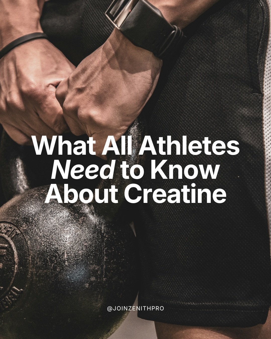 If you&rsquo;re not taking creatine yet&hellip; you&rsquo;re leaving performance benefits on the table.

It boosts strength, power, energy, and recovery with just 5+ grams/day.

We recommend the brands @thornehealth and @kleanathlete for high-quality