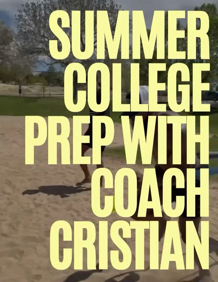 ☀️ SUMMER CONDITIONING CAMP ☀️

Community-based conditioning for college athletes looking to stay in shape, compete, and train hard this summer.

Each week we&rsquo;ll train at a different outdoor location:
🏔️ Red Rocks
🪜 Mini Incline
🏐 Sand Volle