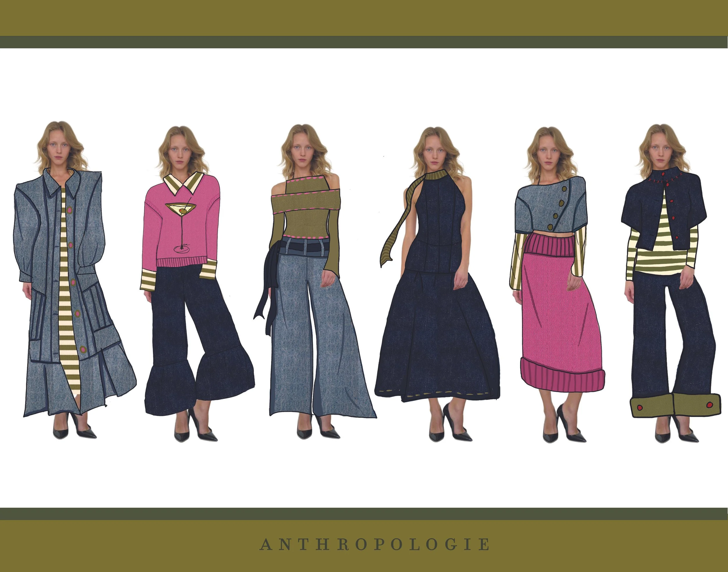 Denim + Knit RTW Collection - Anthropologie