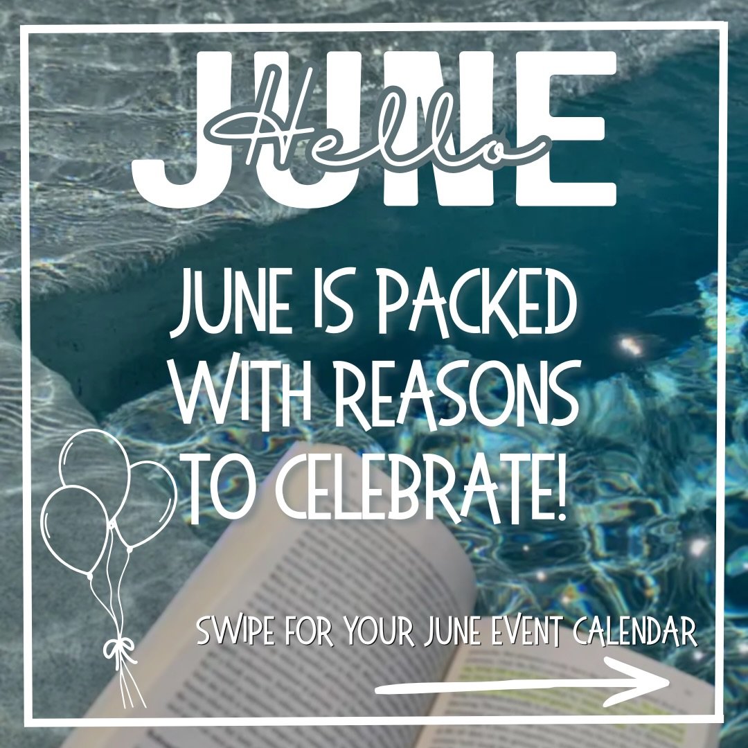 What&rsquo;s on your June calendar? 📅 

Swipe, save, share.