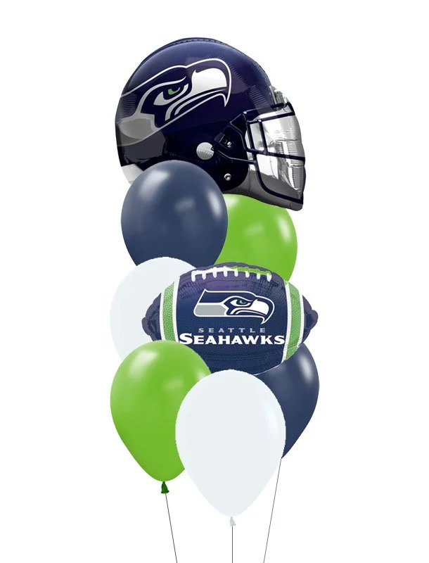 Big Game Balloon Bouquet – Seattle Seahawks