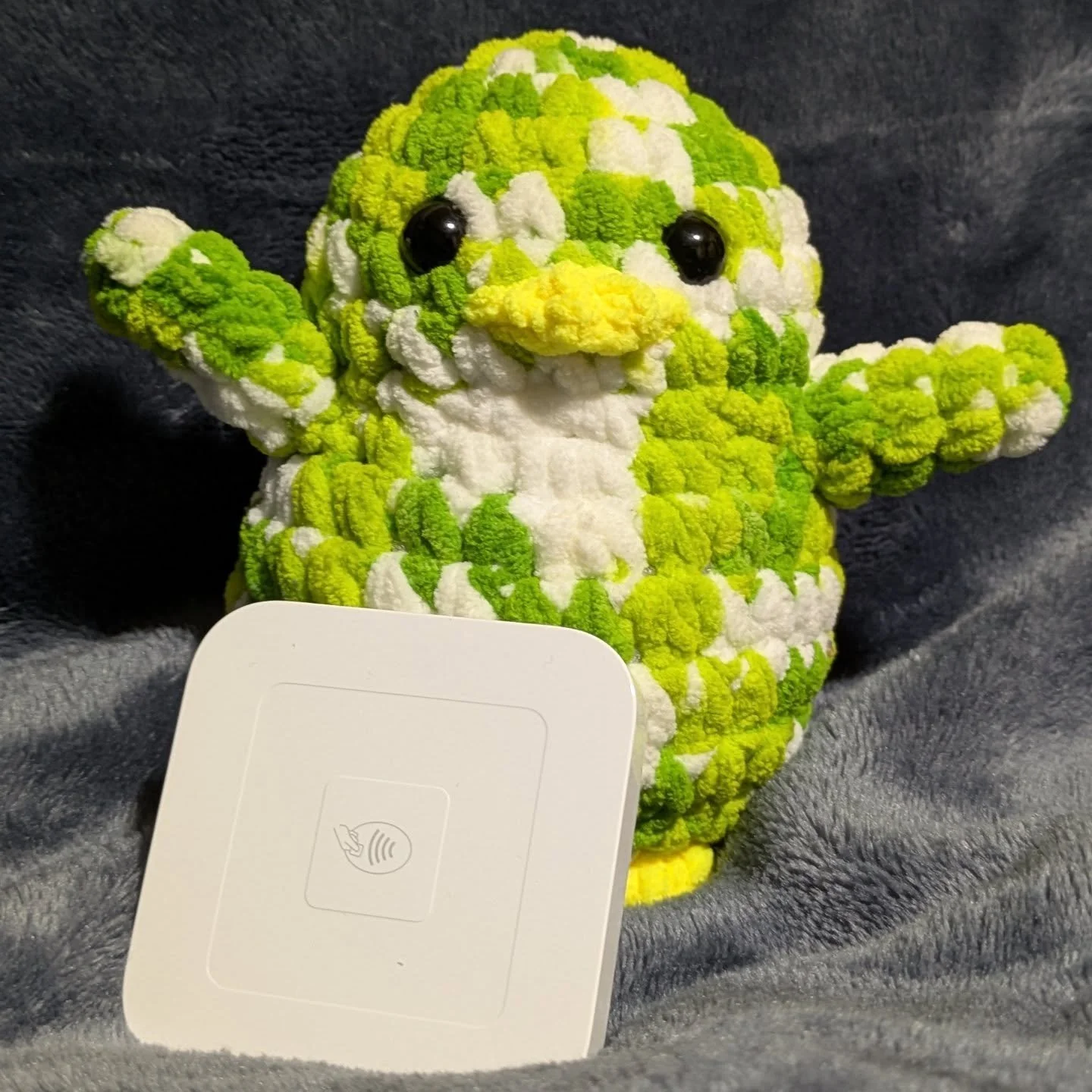 Welcome back to a brand new week at Power Management 🐧💼

We walked into the office this morning and were greeted by a very determined Lemonade Lime&hellip; standing proudly with our Square EFTPOS machine in hand 😳💳

We&rsquo;re still not quite su