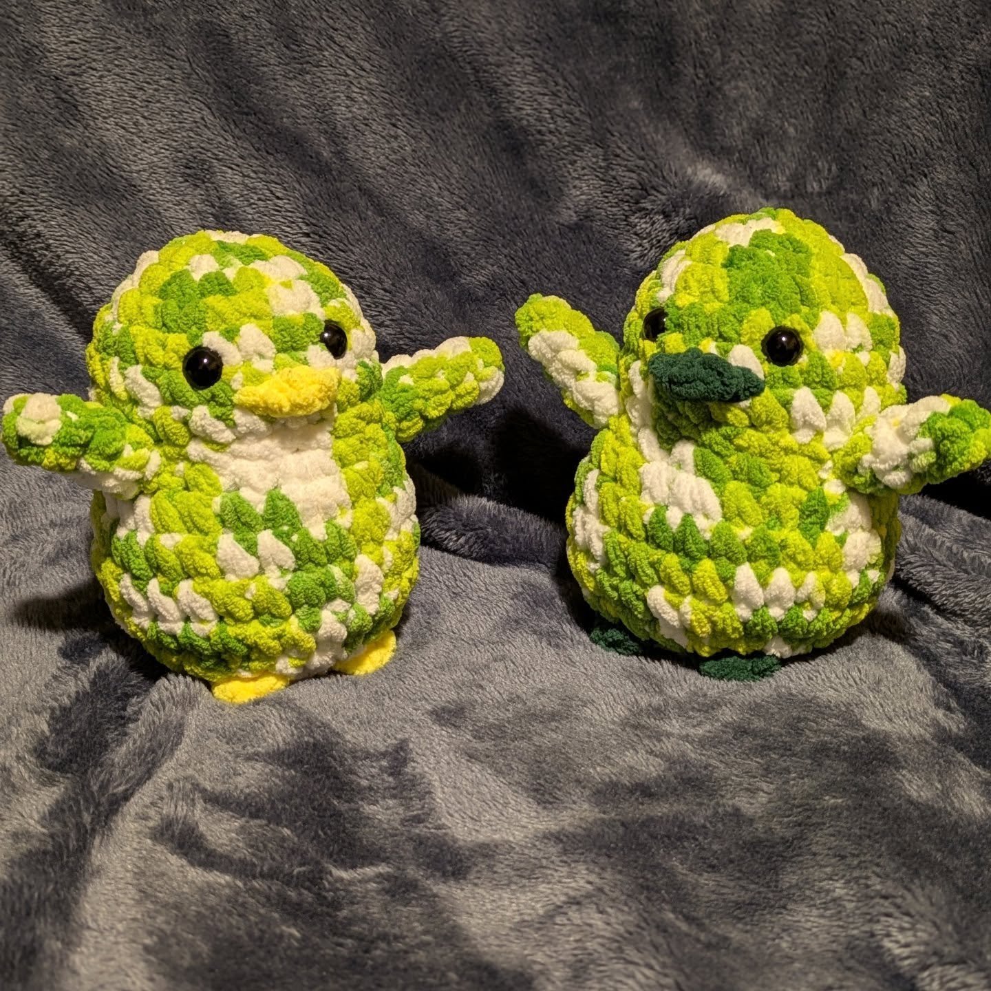 Today Lemonade Lime had a very special guest &mdash; it turns out he has a twin! 🐧💛💚 For a little while, the office was treated to double the penguin magic, with the two of them side by side as if they&rsquo;d always belonged together. Lemonade Li