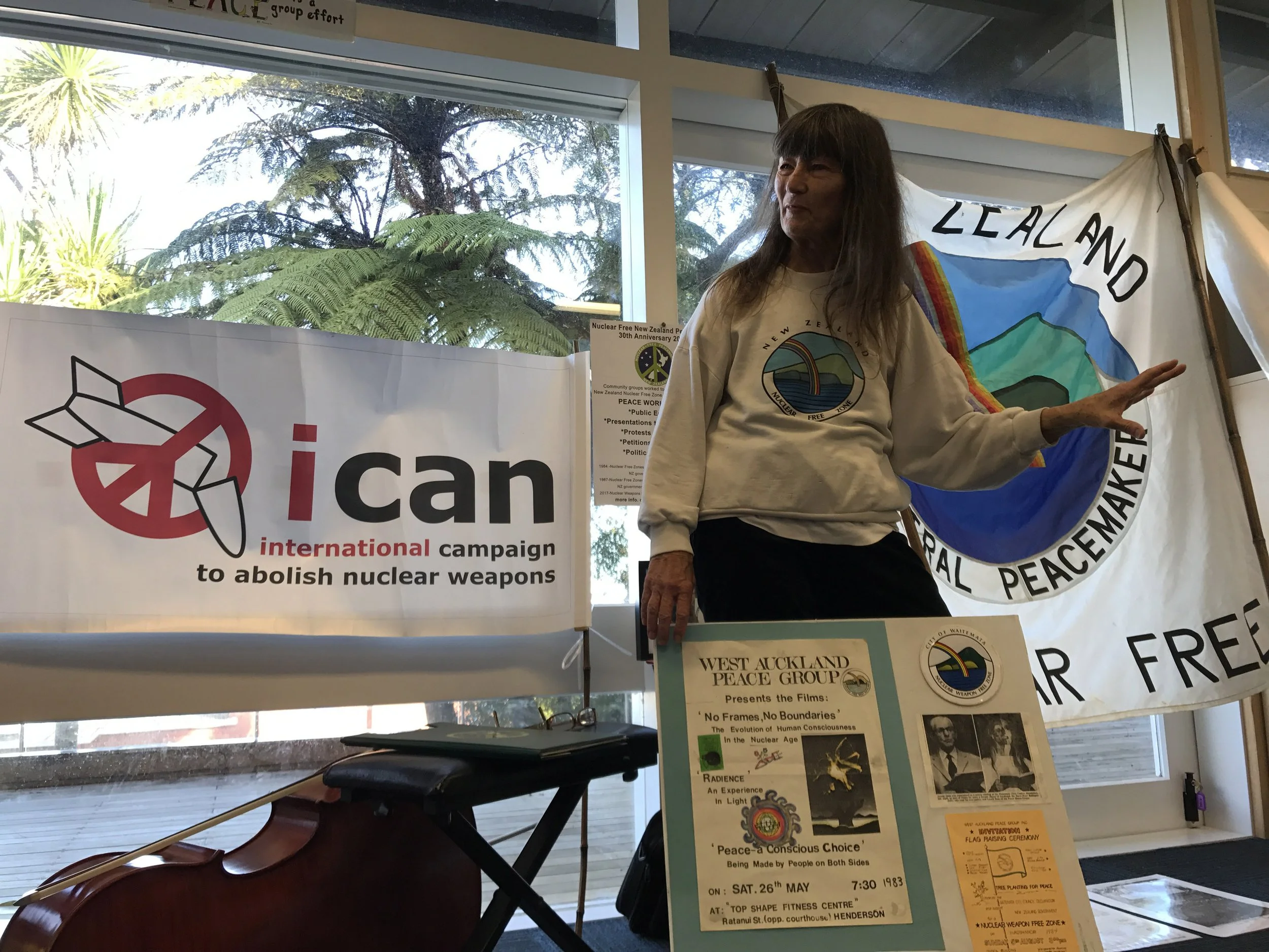 Nuclear Free peacemaking policy over 35 years