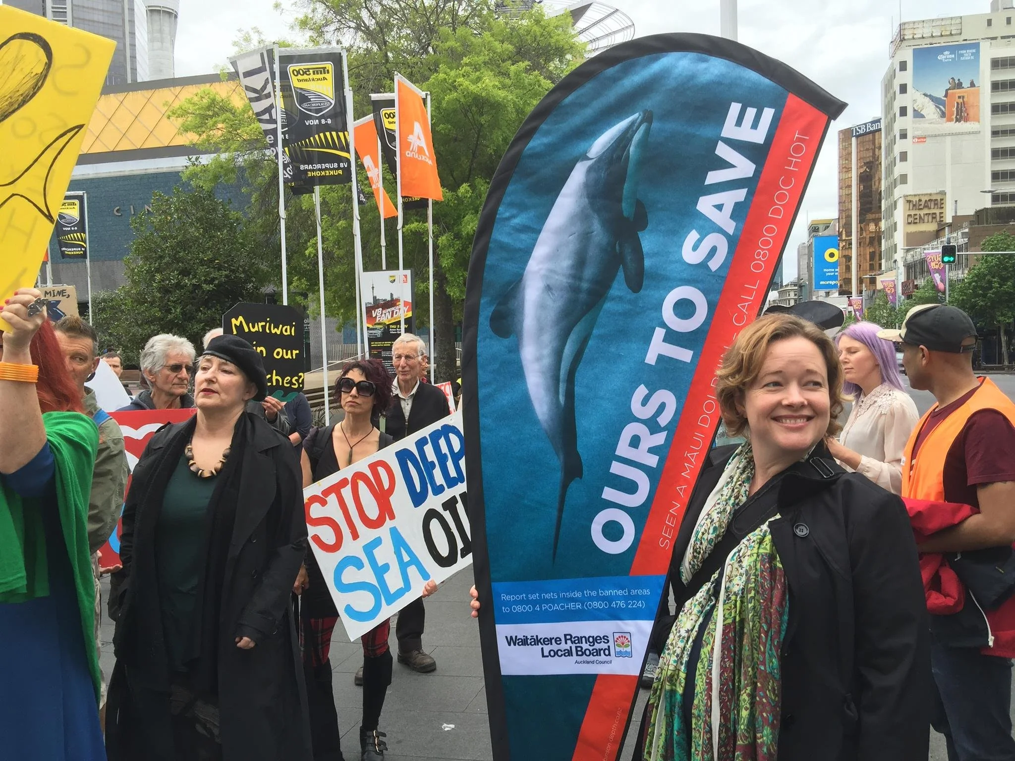 Hey Stuart Nash Maui's dolphins are approaching extinction