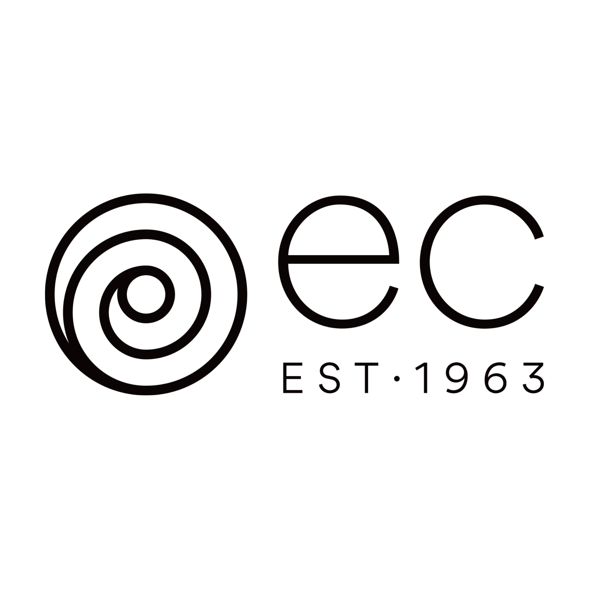 Logo with concentric circles and the word 'OEC' in stylized letters, with 'EST. 1963' beneath.