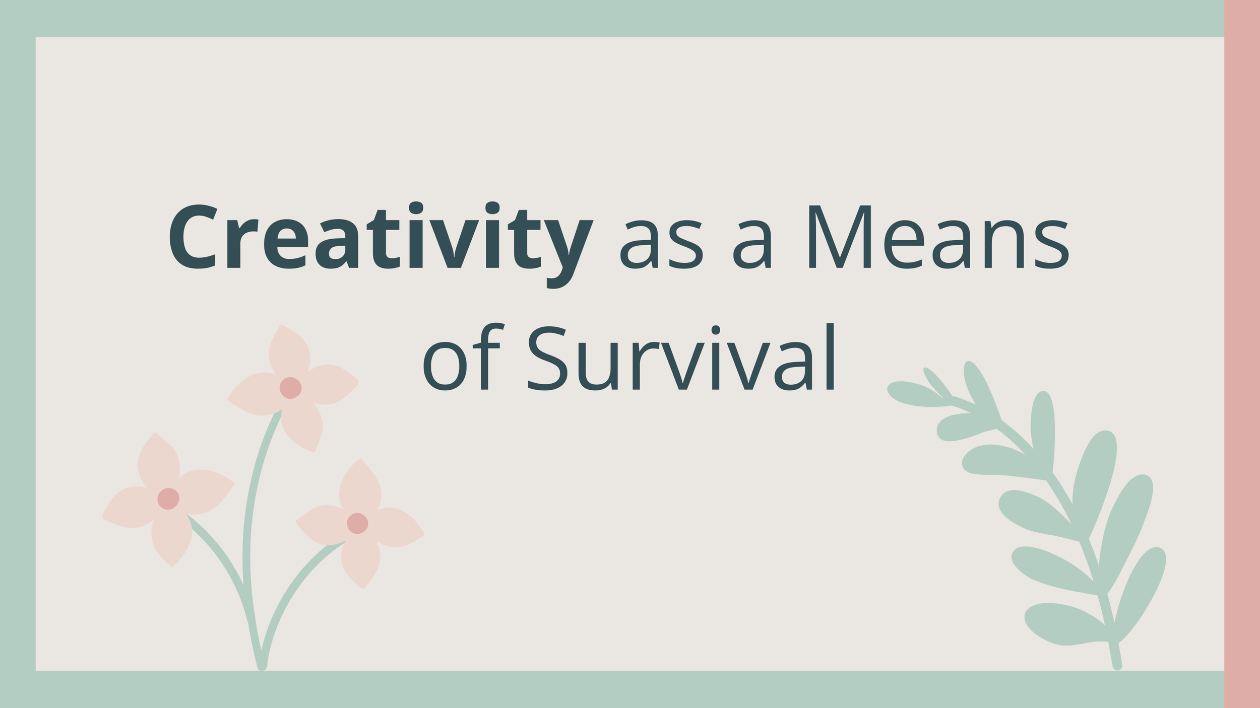 Why Creative Practices aren’t  just an "Add-on" for Therapists