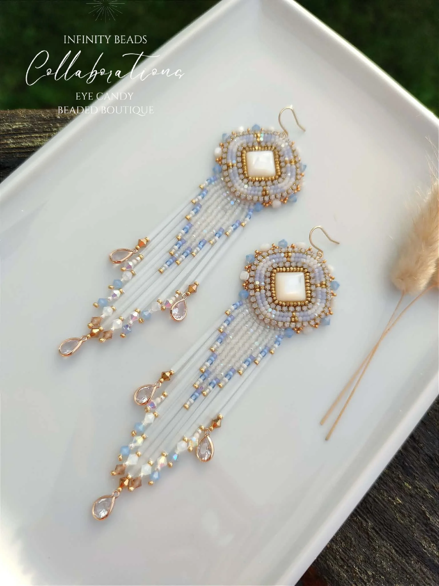 Mother Of Pearl Gemstone Chandelier