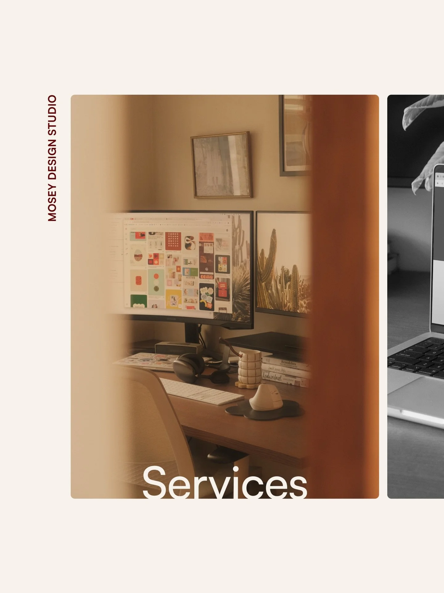 One-off project or ongoing support, Mosey is all about thoughtful, purposeful design that truly fits your brand story. Think websites, digital graphics, and print pieces; the core things that help your brand show up with confidence.

And because the 