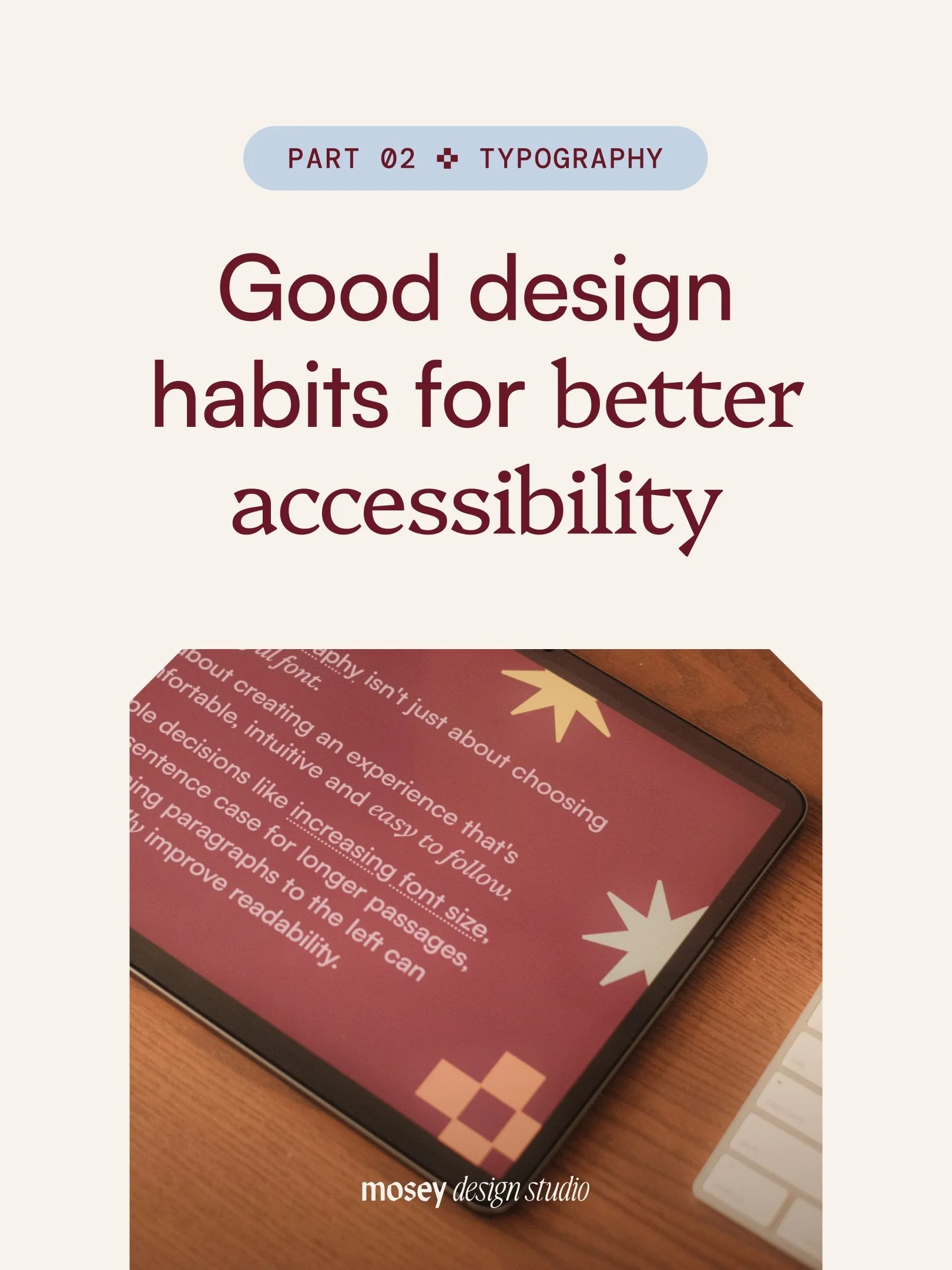 Good typography isn&rsquo;t just about choosing a nice font. It&rsquo;s about making your content comfortable to read 👀

Small choices like font size, alignment and spacing can make a huge difference to how easily people can scan, understand and eng