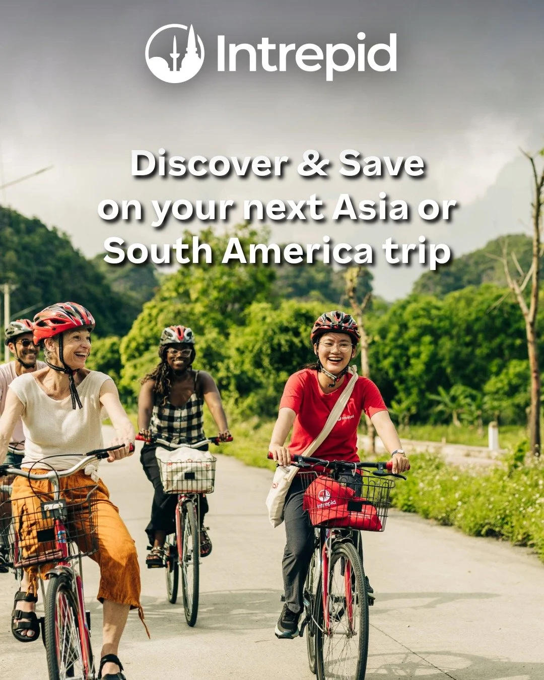 🌏 Big adventures. Small groups. Exclusive savings.
Save up to 20%* on your next Intrepid trip and discover the best of Asia or South America ✨

Travel deeper with real, small‑group adventures designed to connect you with local cultures, unforgett