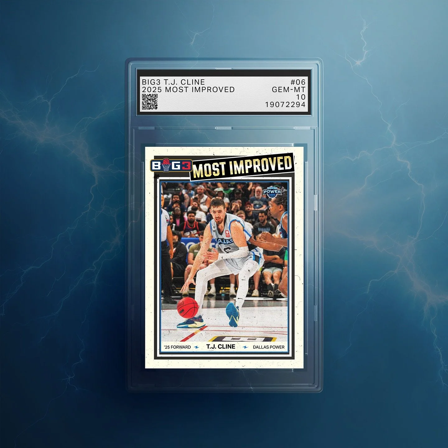 The real deal! It’s no secret that Dallas Power does not make the playoffs without @tjcline6 on the roster. A much deserved and well-earned award for our glue guy. 🅿️⚡️🙌 #wegotthejuice