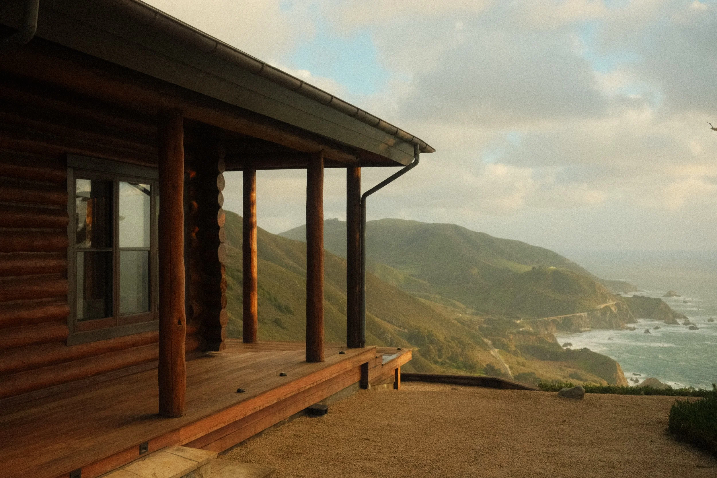 An image of the Big Sur cabin