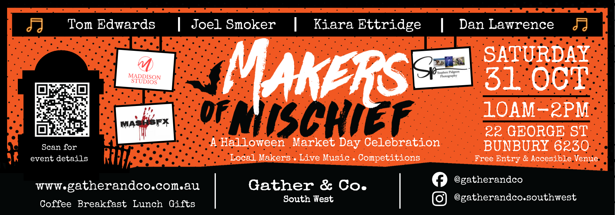 Makers of Mischief: Halloween Market Day Celebration
