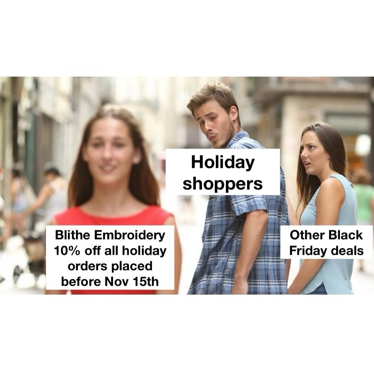 10% off every holiday order placed before Nov 15th! 🎉