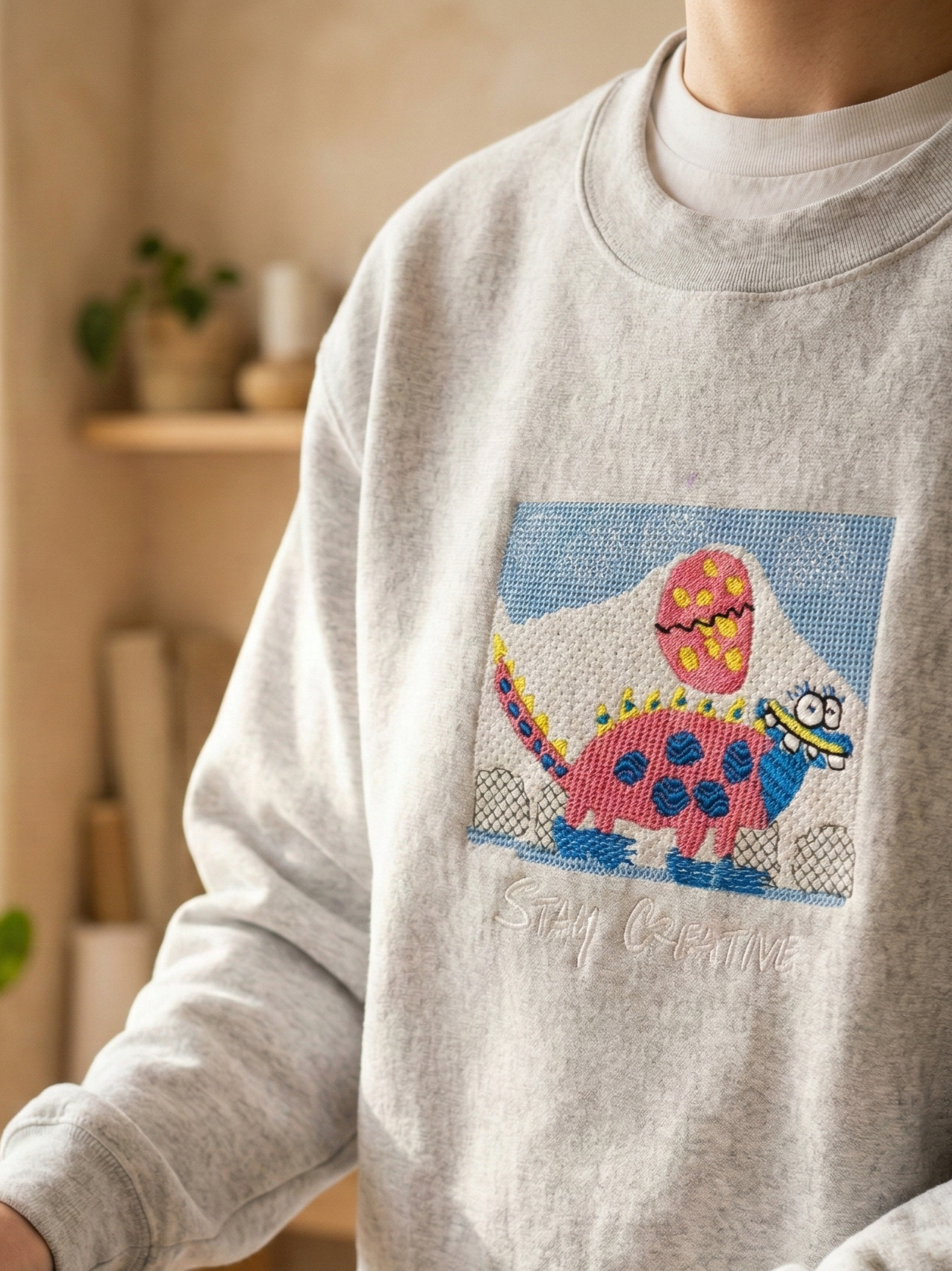 Children's Drawing Embroidery