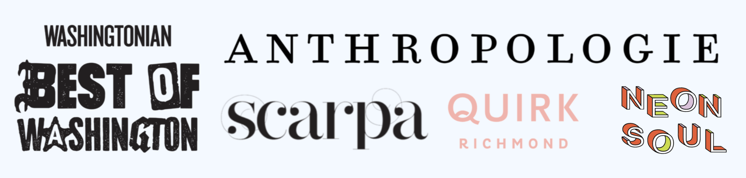 best of washington, dc, washingtonian, anthropologie, scarpa, quirk hotel richmond