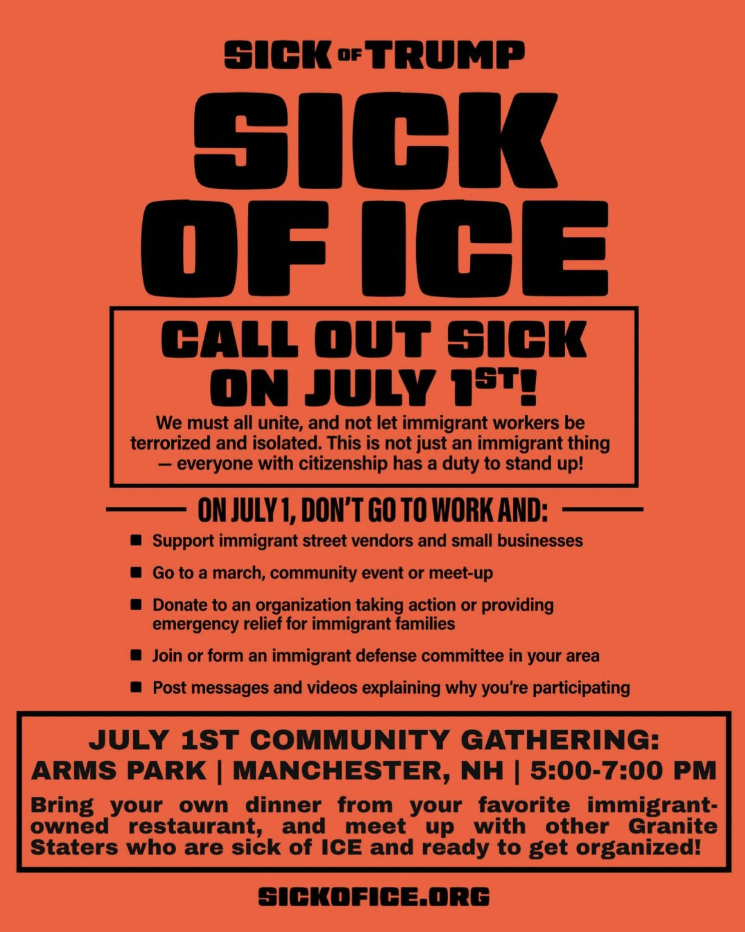 MANCHESTER, NH: Community Gathering