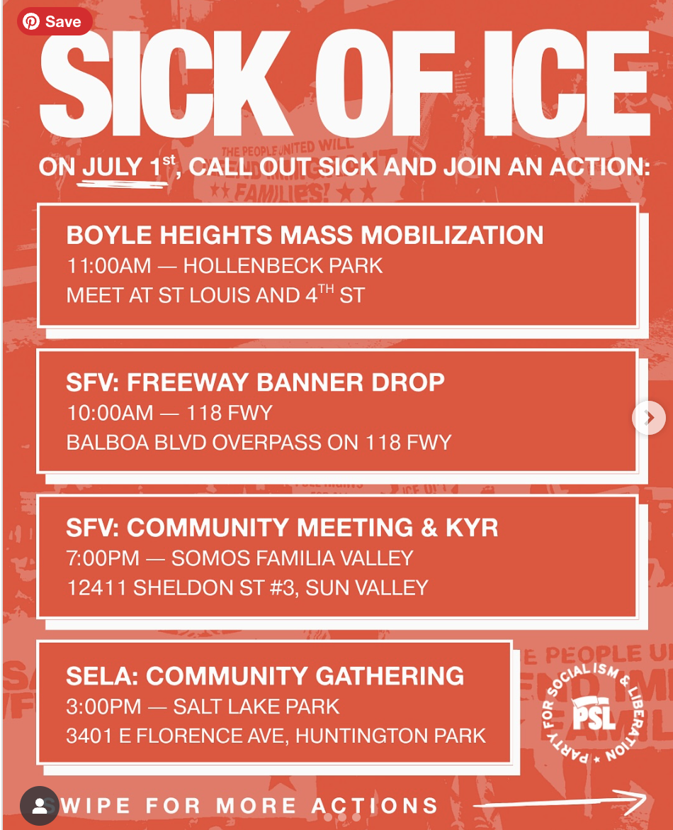 Los Angeles, CA: Community Get-Together
