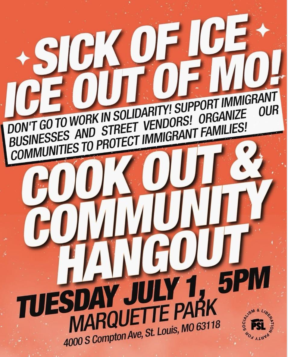 St. Louis, MO: Cookout
