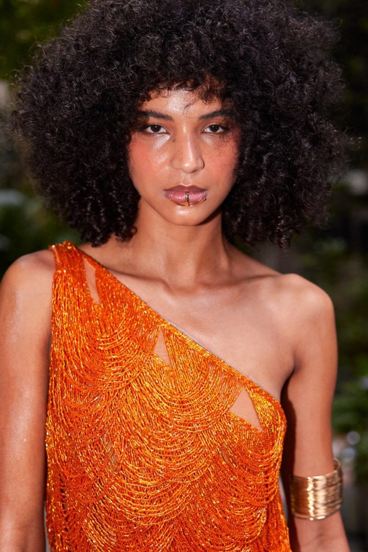 nyc runway fashion makeup