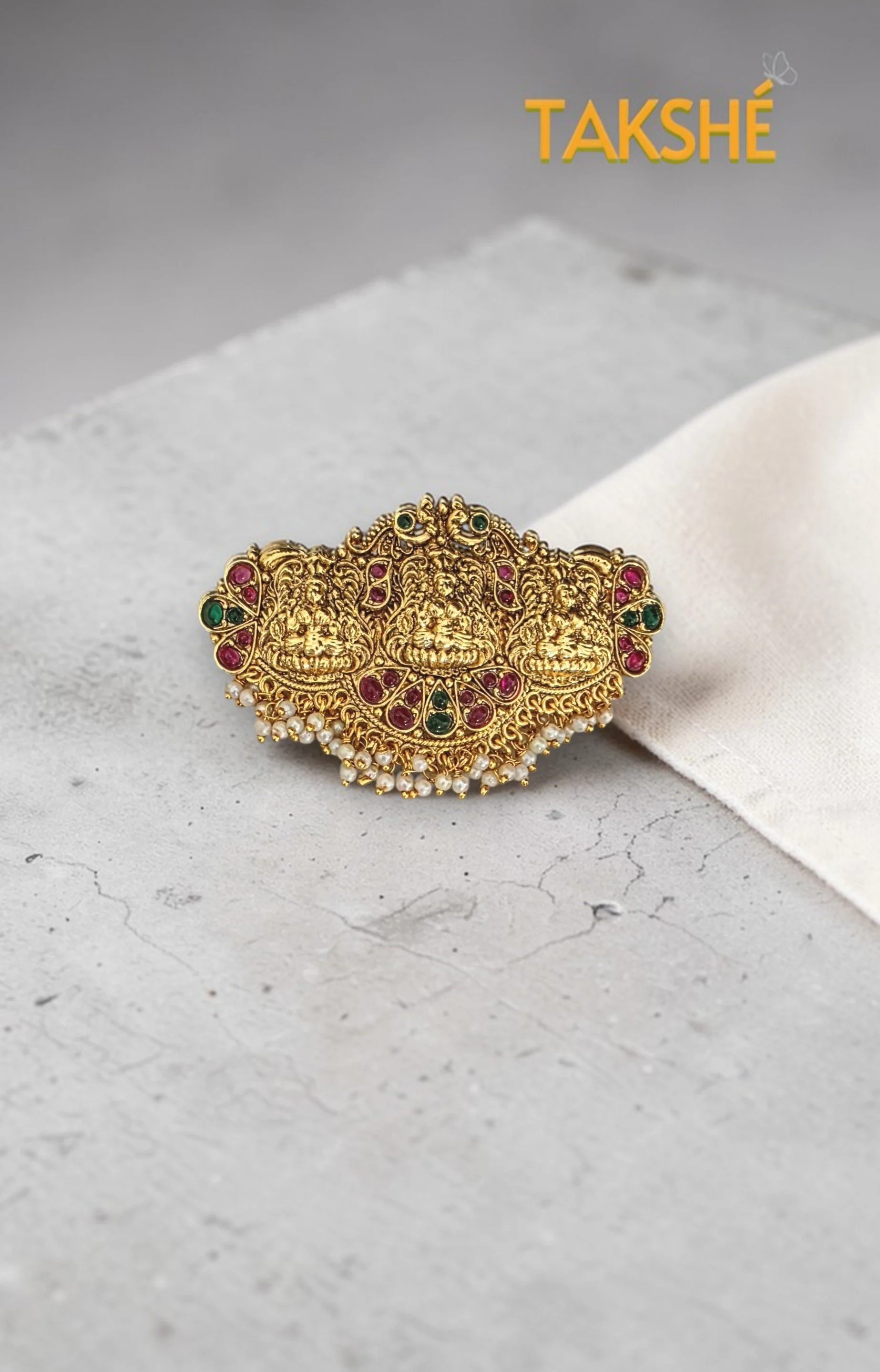 Radiant Lakshmi Hair Clip