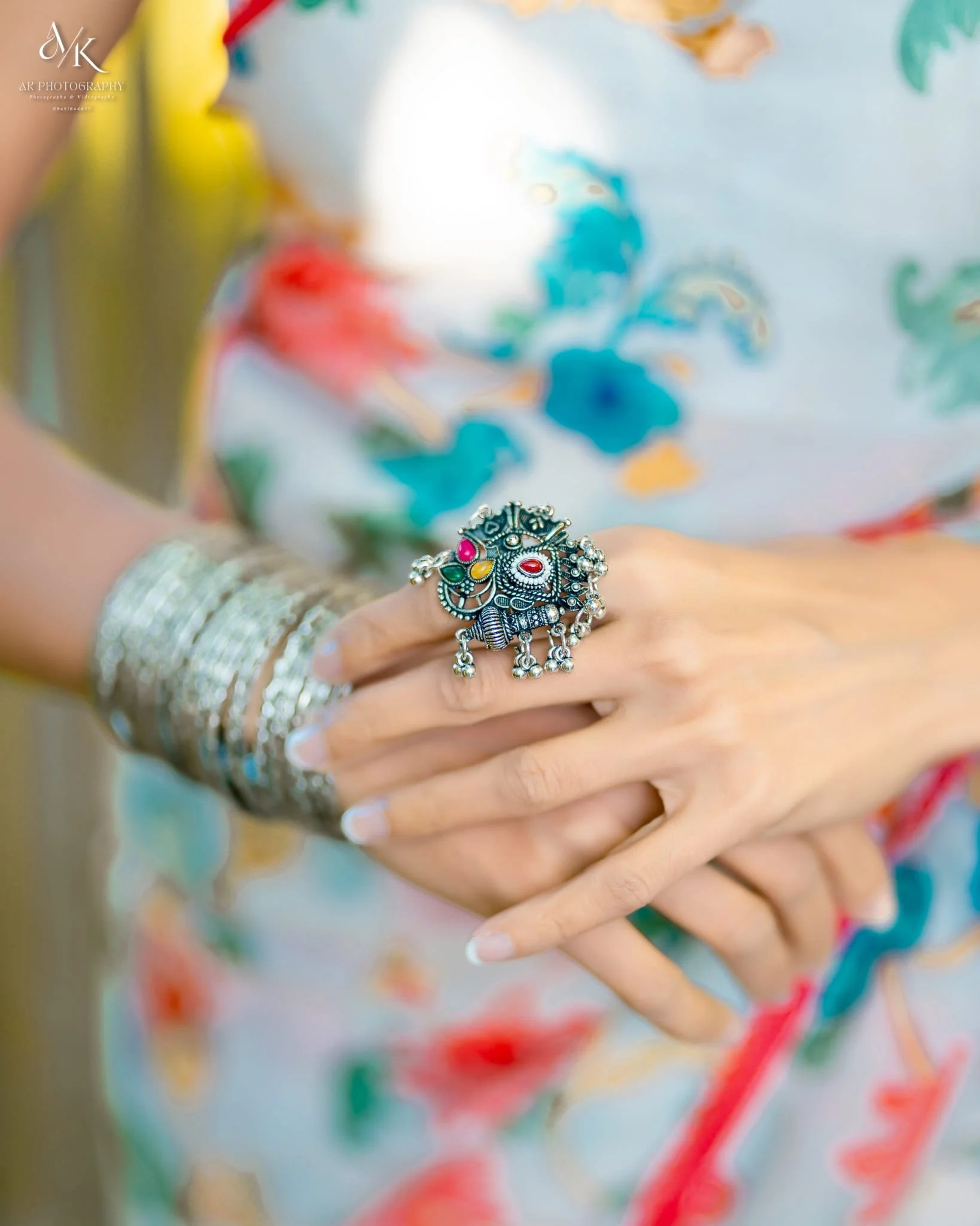 Oxidised Silver Ring