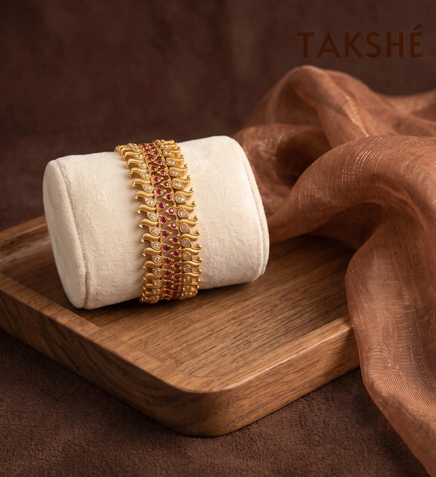 Petal Stone Bangle