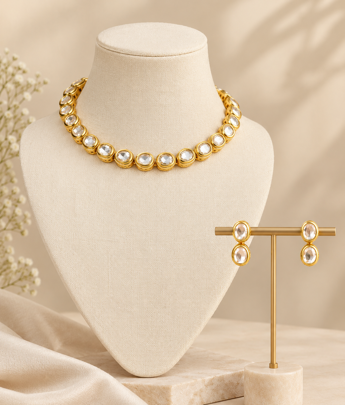 Classic Kundan Necklace Set