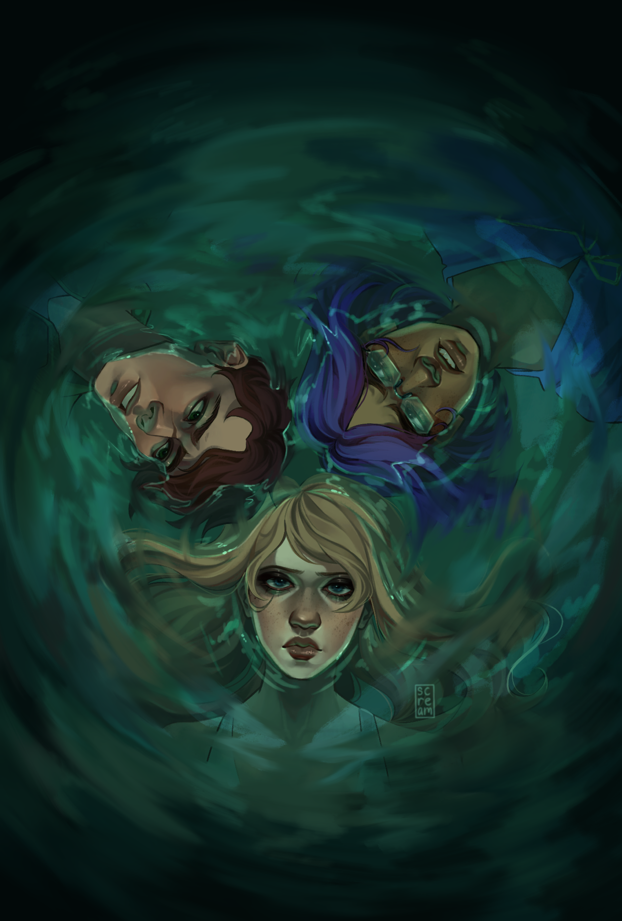 𝘓𝘰𝘴𝘵 𝘪𝘯 𝘙𝘦𝘷𝘦𝘳𝘪𝘦 (Book Cover), 2024, Digital