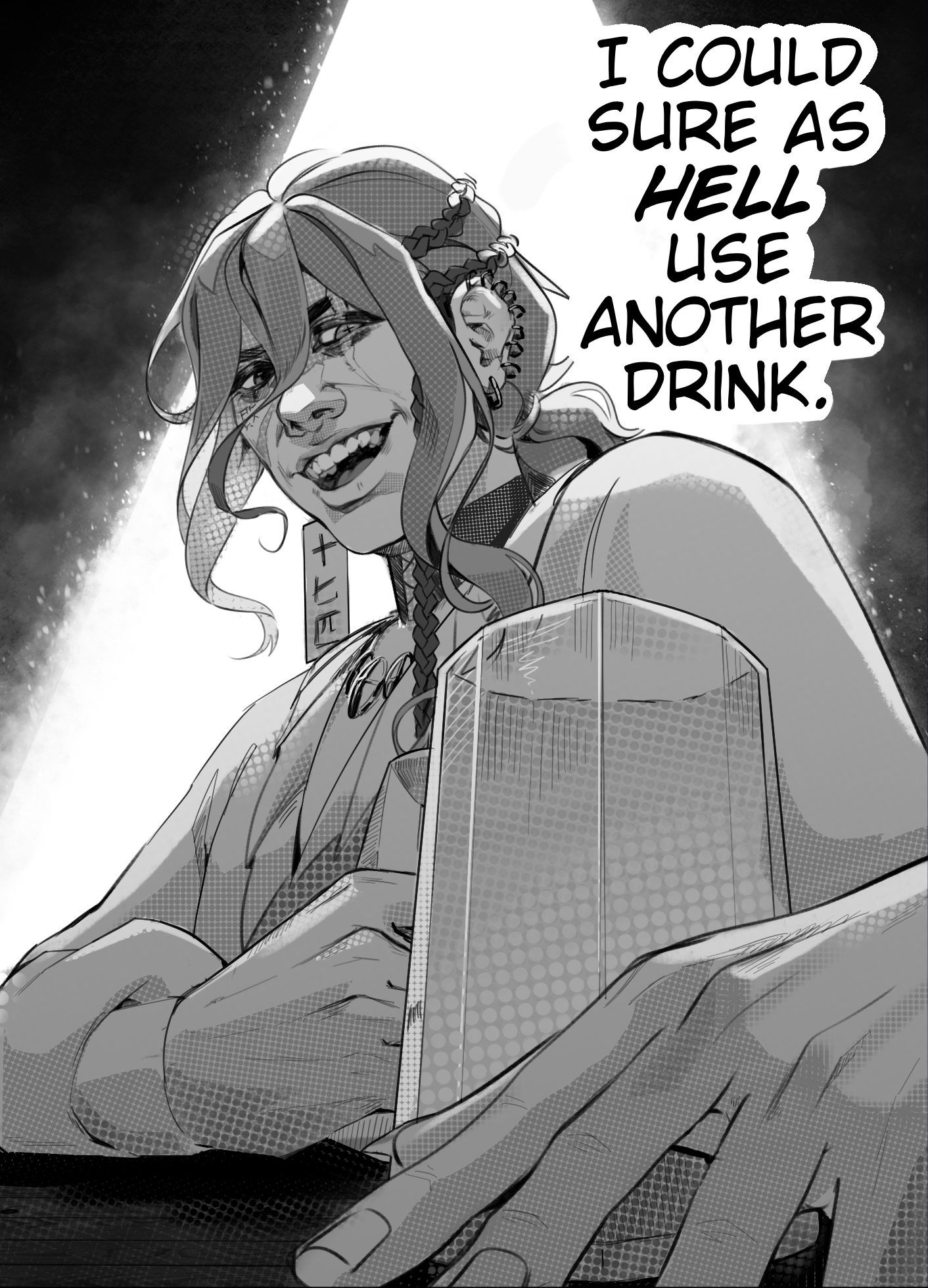 Comic/Storyboard: How Halcyon Lost His Eye