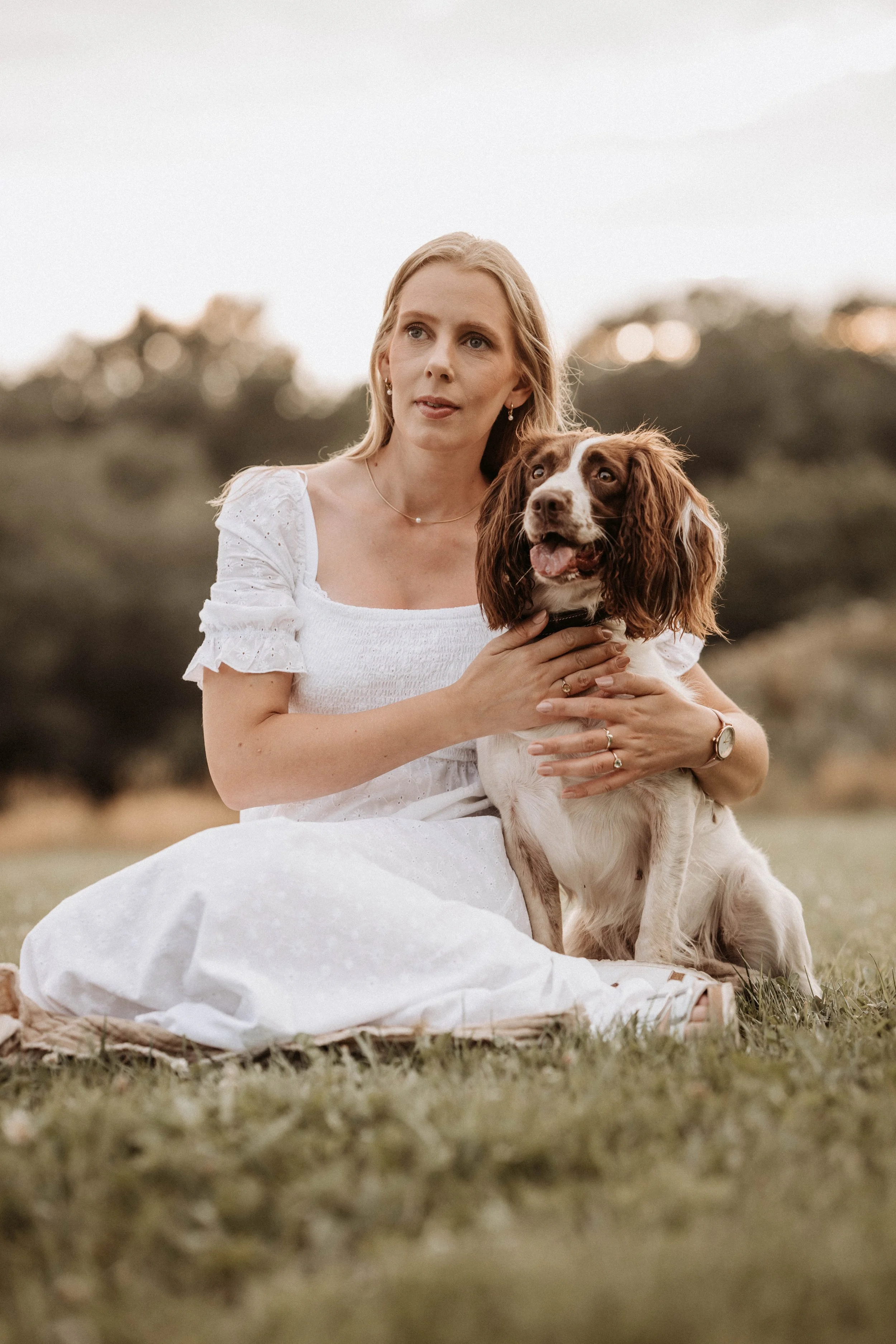 gravidfotografering med dyr 