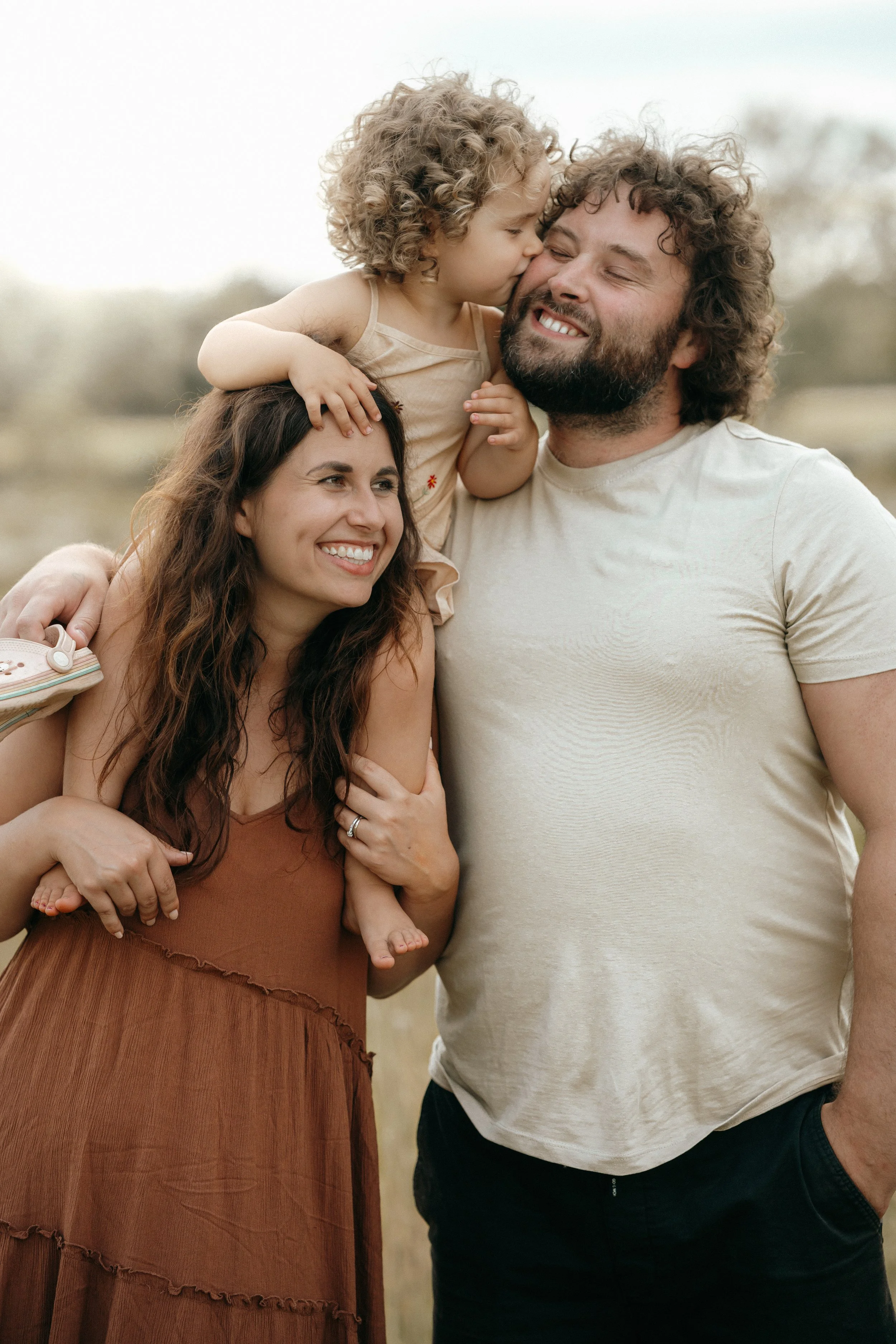 Familiefotografering i Bærum med foreldre og barn