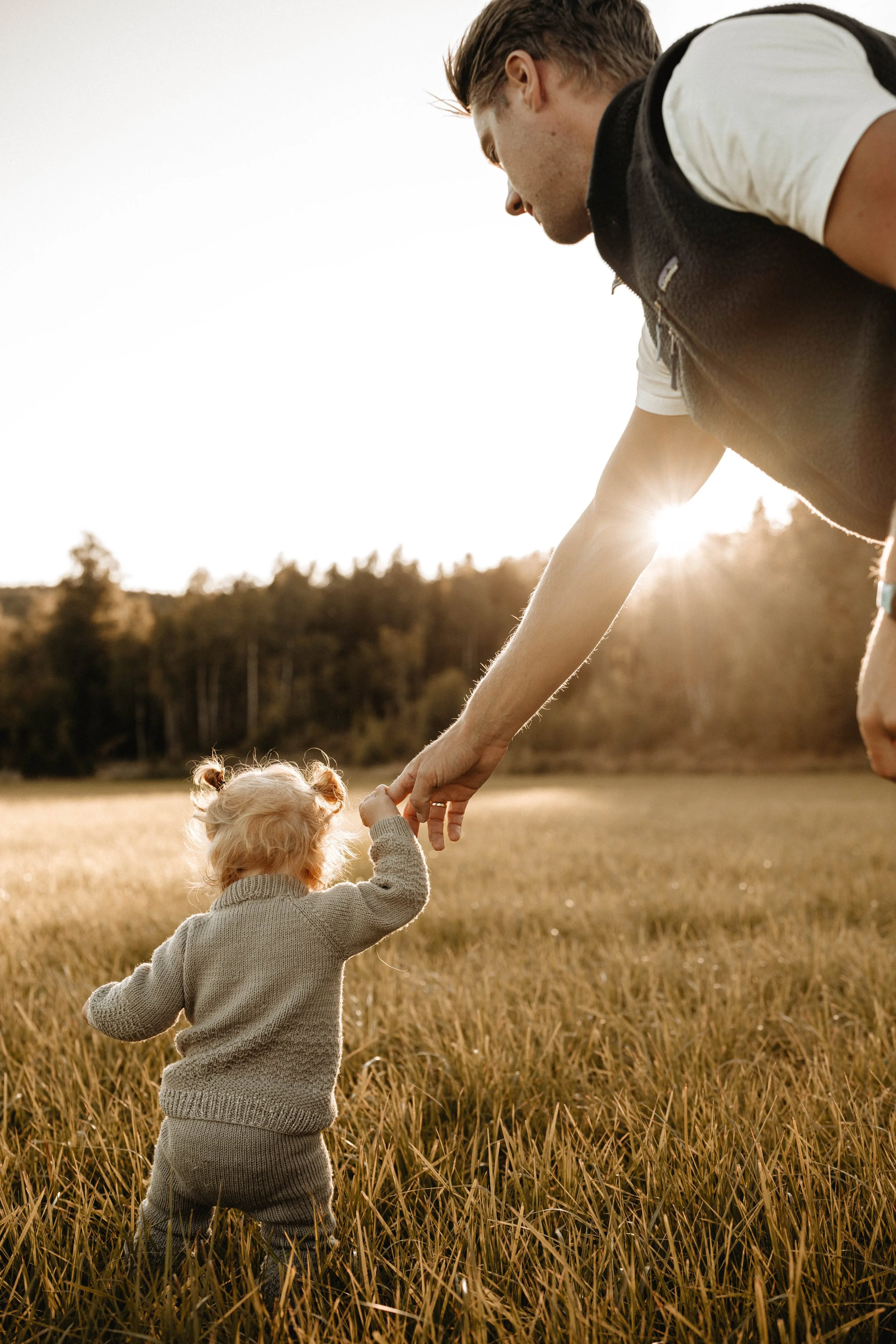 Proff fotograf til familiebilder i Bærum