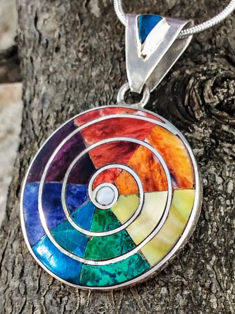 Pachamama Silver Pendant