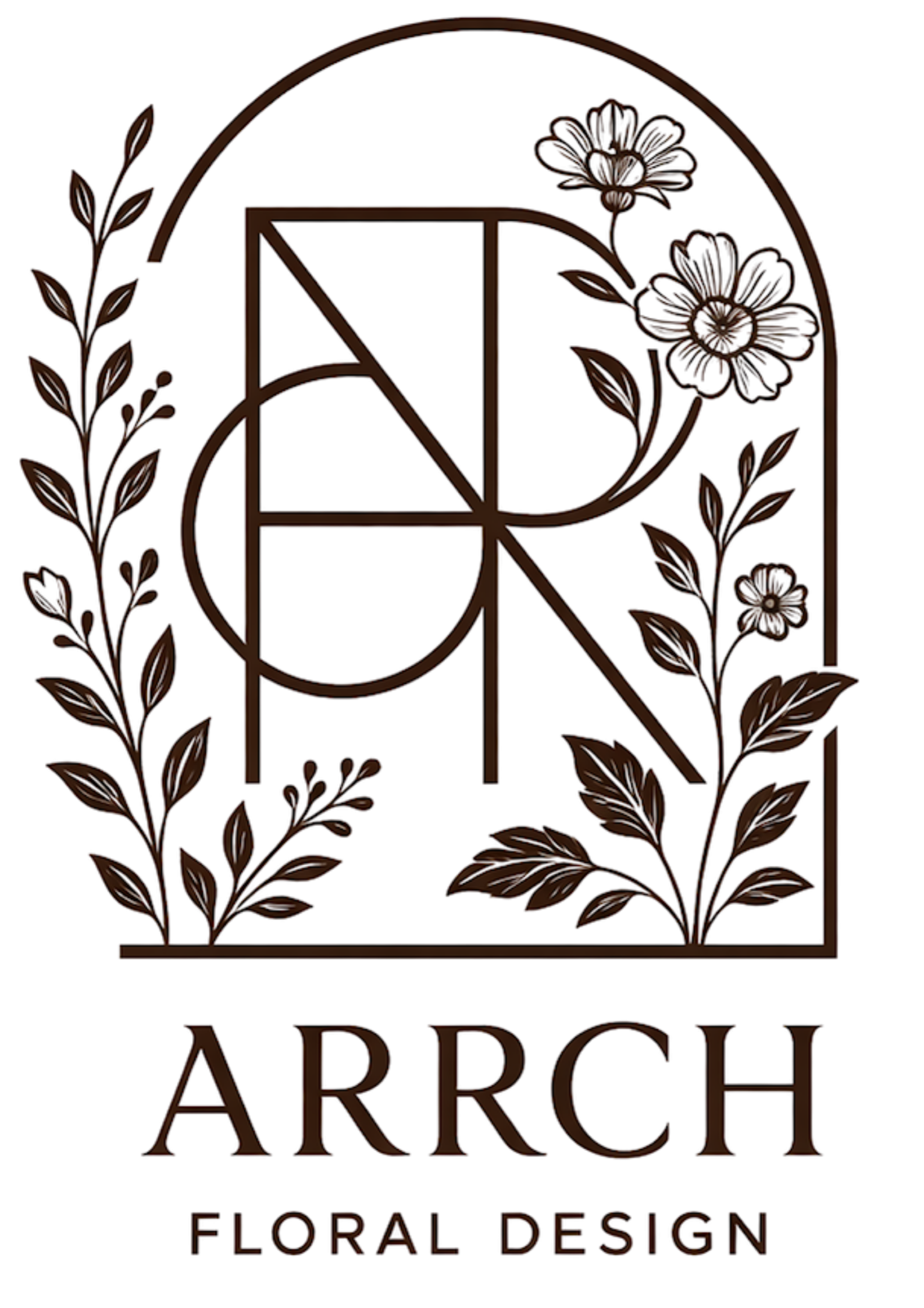 ARRCH Floral Design Logo