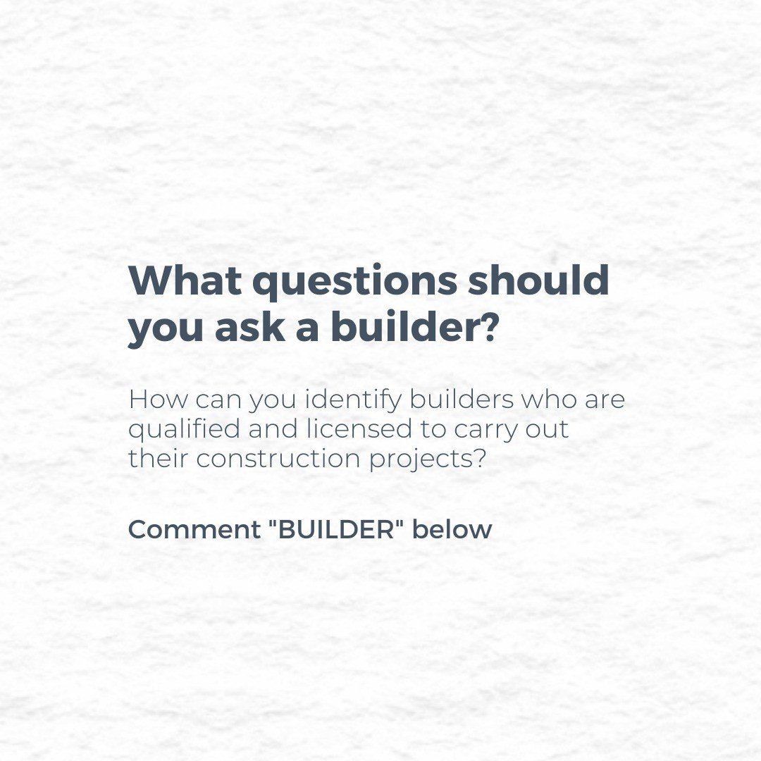 Are you searching for the best-qualified and licensed builders to carry out your construction project with the utmost confidence and professionalism?
Look no further!
Comment "Builder" now to receive your comprehensive guide.
Rest assu