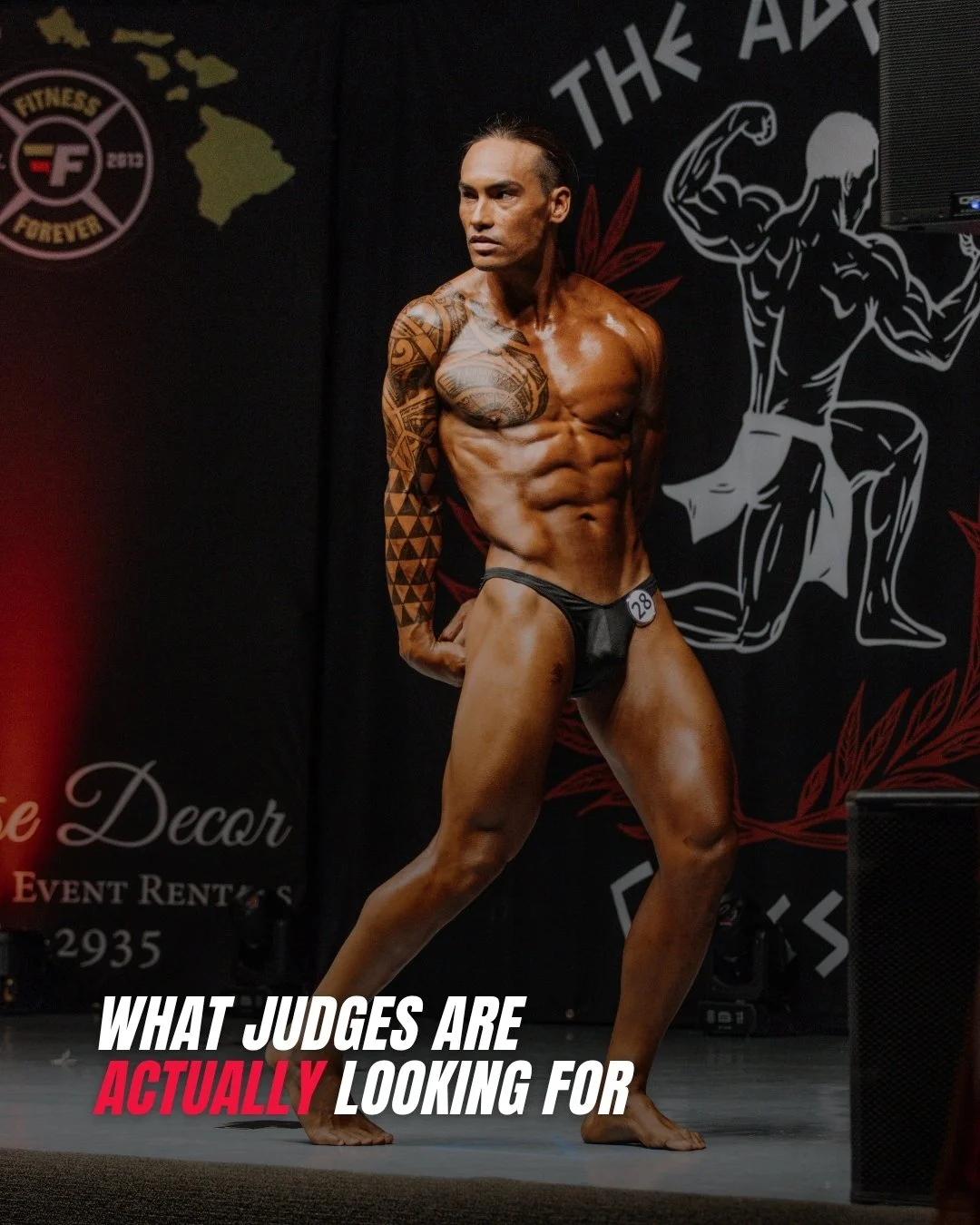 It's not just about size on stage. Judges are scoring symmetry, conditioning, and stage presence.
Train for all of it, not just the mirror. 🥇

Save this before your next posing session. 📌
