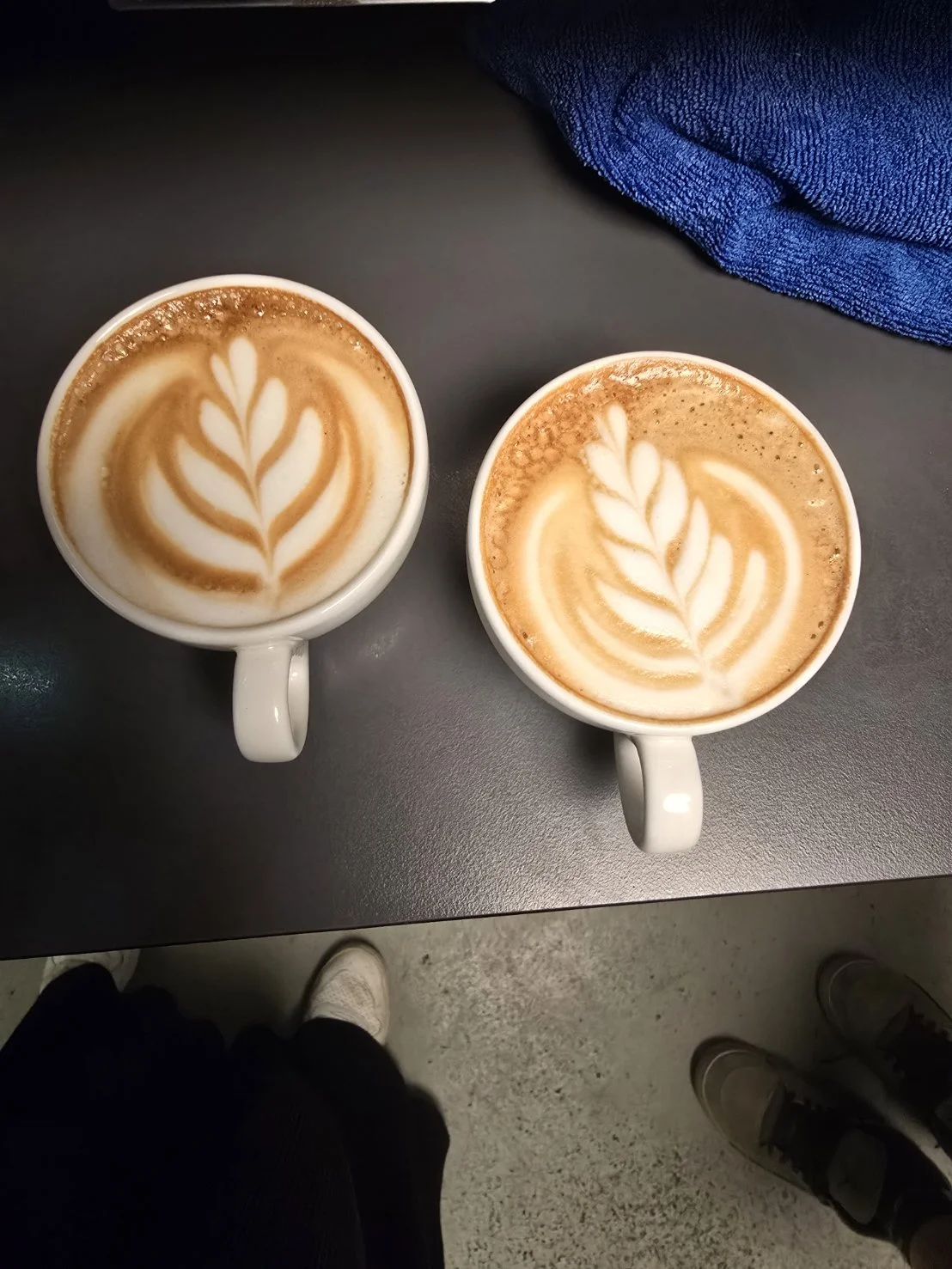 Vom Zufallsherz auf dem Weg zum Schwan: Lorenzos 1:1 Latte Art Coaching