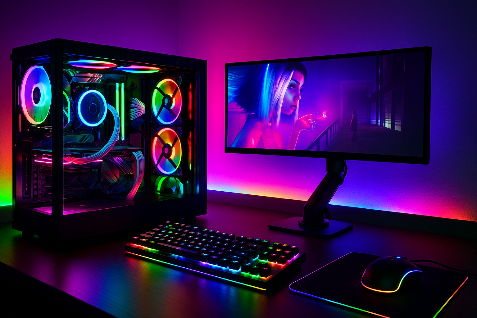 Kontroversi: Macam Mana ‘Over-the-Top’ RGB Lighting Boleh Ganggu Fokus dan Prestasi Gaming