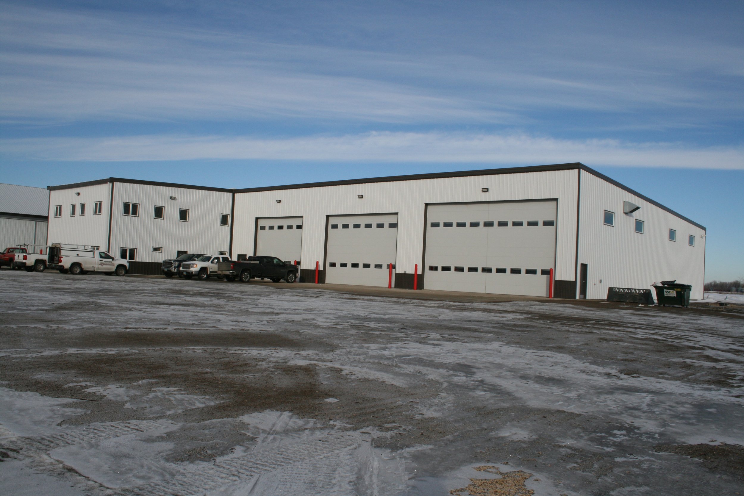 Farm and storage shop.