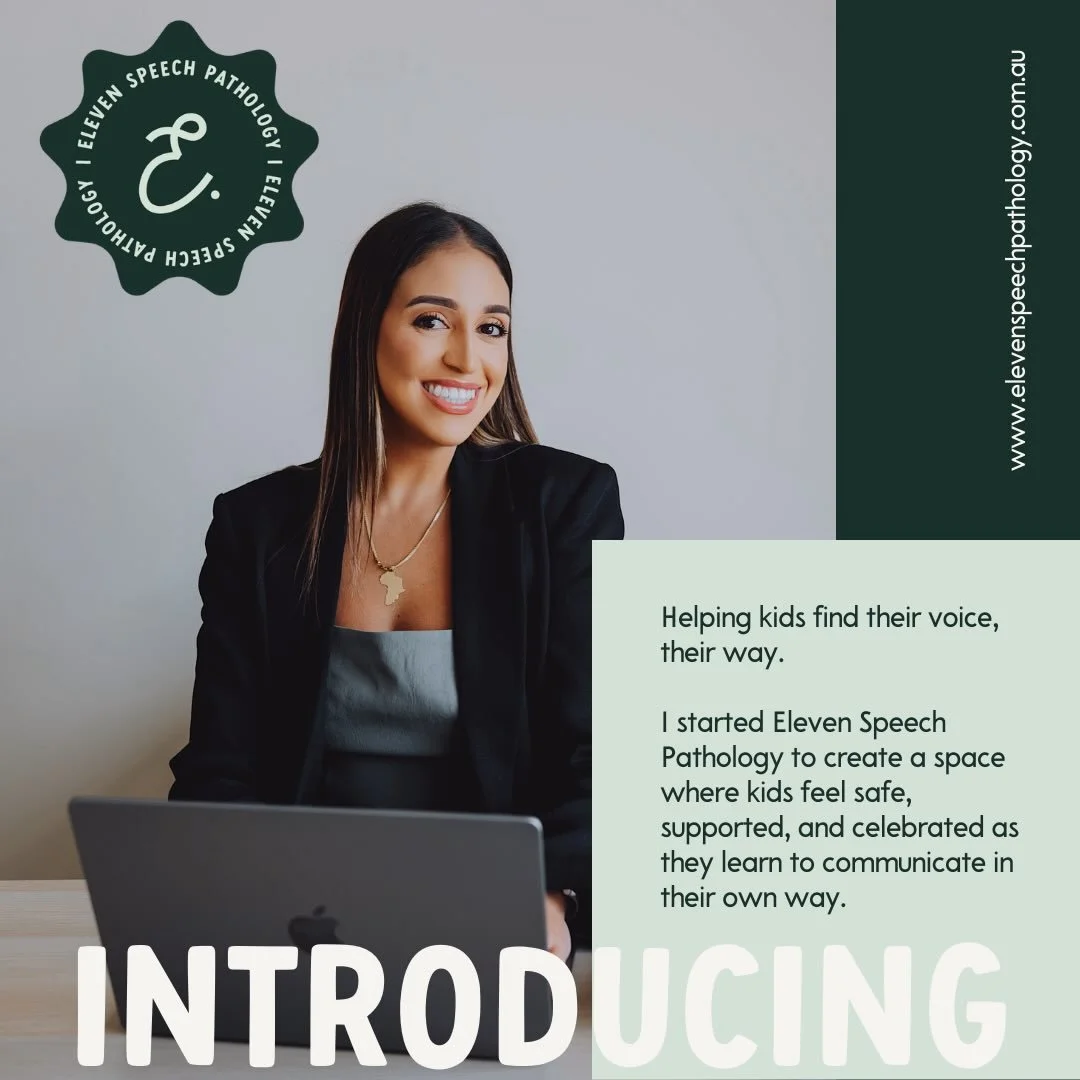 Let me introduce myself&hellip; My name is Eleyna and I&rsquo;m the founder of Eleven Speech Pathology as well as the senior speech pathologist. I started Eleven Speech Pathology with one goal in mind:
To create a space where children feel safe, supp